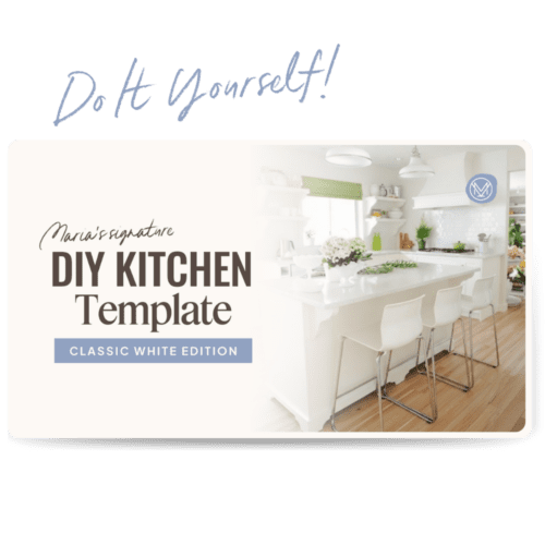 Classic White DIY Kitchen Kit