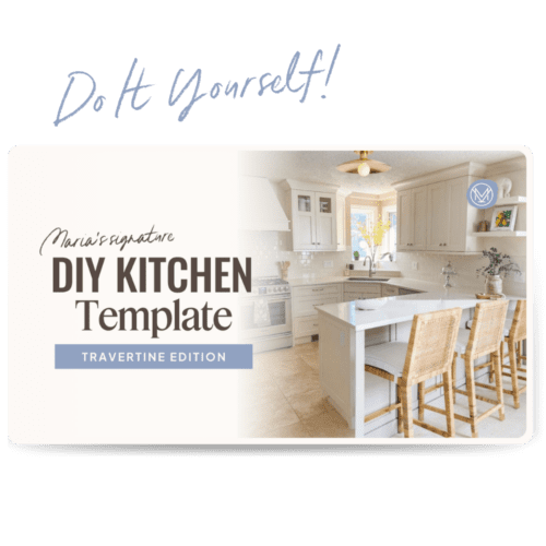 Travertine DIY Kitchen Kit