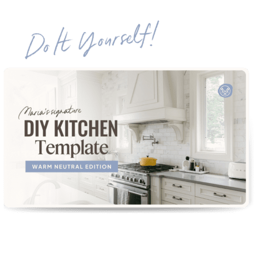 Warm Neutral DIY Kitchen Kit
