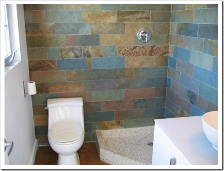 Slate Or Porcelain Tile In The Bathroom, Slate Shower Tile Ideas