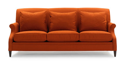 Orange Colour Sofa